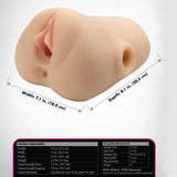 PDX Plus Double Pounder Vibrating Squeeze Stroker Remote Control Masturbator Sex Toy