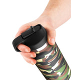 PDX Plus Fap Flask Happy Camper Discreet Stroker Camo Masturbator Cup Water Bottle Sex Toy
