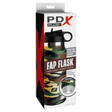 PDX Plus Fap Flask Happy Camper Discreet Stroker Camo Masturbator Cup Water Bottle Sex Toy