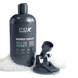 PDX Plus Milk Me Honey Shower Therapy Discreet Stroker Realistic Pussy Masturbator Sex Toy