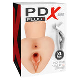 PDX Plus Pick Your Pleasure XL Stroker Realistic Pussy Anal Masturbator Sex Toy