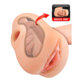 PDX Plus Pussy Pounder Squeeze Stroker Realistic Masturbator Sex Toy
