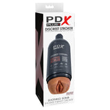 PDX Plus Soothing Scrub Shower Therapy Discreet Stroker Tan Skin Realistic Pussy Masturbator Sex Toy