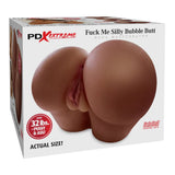 Pipedream Extreme Fuck Me Silly Black Bubble Butt Mega Masturbator Realistic Pussy Ass