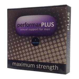 Performax PLUS Sexual Support Herbal Supplement For Men 4 Capsule Pack