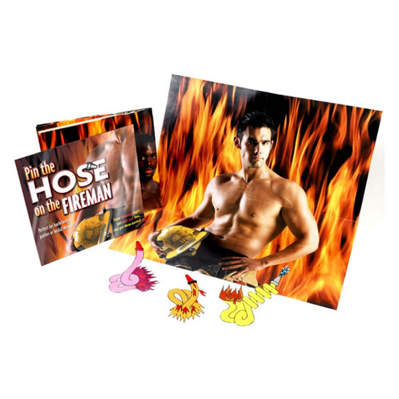 Pin The Hose On The Fireman Game Naughty Hen Party Girls Night Fun