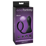 Pipedream Anal Fantasy Elite Rechargeable Ass-Gasm Pro Vibrating Prostate Butt Plug & Cock Ring Mens Sex Toy