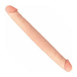 Pipedream Basix 12" Double Dong Twin Ended Tip Realistic Penis Dildo Natural Cock Sex Toy