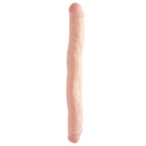 Pipedream Basix 12" Double Dong Twin Ended Tip Realistic Penis Dildo Natural Cock Sex Toy