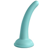 Pipedream Dillio Curious Five 5" Platinum Silicone Dildo Teal Non-Realistic Strap-On Sex Toy