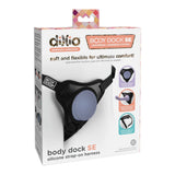 Pipedream Dillio Platinum Body Dock SE Universal Harness System Silicone Strap-on Dildo Suction Cup Plate