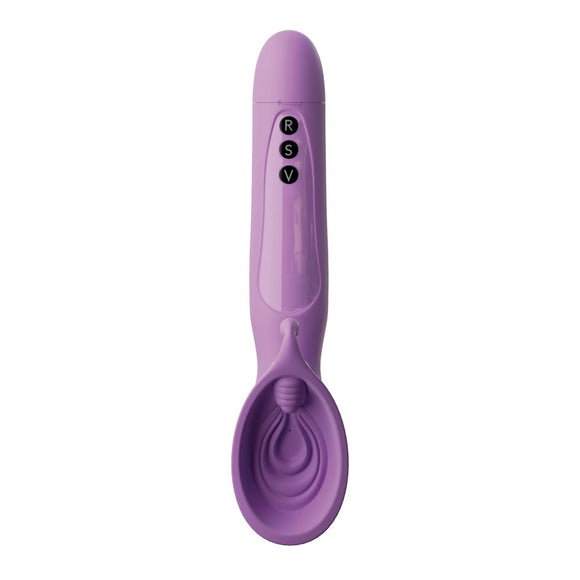 Pipedream Fantasy For Her Roto Suck-Her Vaginal Vibrator Suction Pump Orgasm Oral Sex Stimulation Massager Toy
