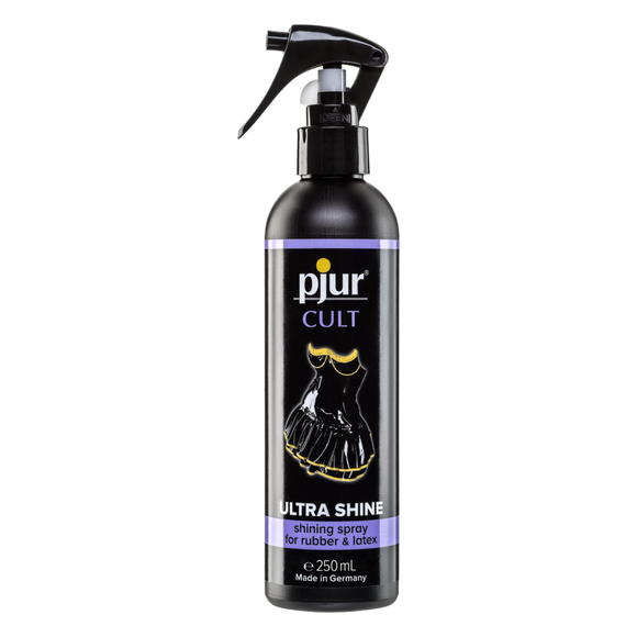 Pjur Cult Ultra Shine Latex Rubber Clothing Polish Protection Spray 250ml