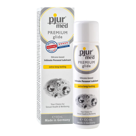 Pjur Med Premium Glide Silicone Based Extra Long Lasting Intimate Personal Lubricant 100ml