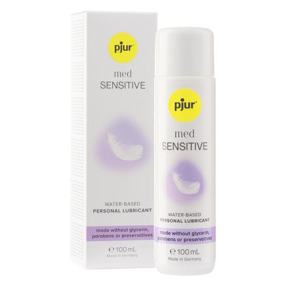 Pjur Med Sensitive Water Based Personal Lubricant 100ml Natural Sex Lube