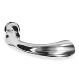 Playhouse Ribbed Stainless Steel Pleasure Wand Metal Dildo Temperature Play Probe Sex Toy