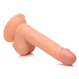 Pop Peckers 6.5" Dildo With Balls Light Skin Realistic Penis Sex Toy