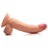 Pop Peckers 7.5" Dildo with Balls Light Skin Realistic Penis Sex Toy