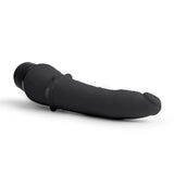 Powercocks 7" Slim Anal Realistic Vibrator Black Penis Vibe Sex Toy