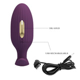 Pretty Love Jefferson Electro Shock Butt Plug E-Stim Play Anal Sex Toy