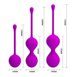 Pretty Love Kegel Ball Training Set Pelvic Floor Weight Exercise Pink