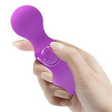 Pretty Love Little Cute Mini Stick Wand Massager Small Travel Size Purple Vibrator Sex Toy
