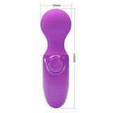 Pretty Love Little Cute Mini Stick Wand Massager Small Travel Size Purple Vibrator Sex Toy