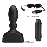 Pretty Love Mr Play Inflatable Butt Plug Remote Control Anal Vibrator Sex Toy