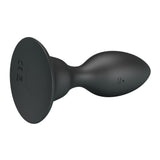 Pretty Love Mr Play Vibrating Black Butt Plug Remote Control Anal Vibrator USB Rechargeable Power Sex Toy