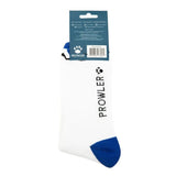 Prowler BTM Bottom Socks White Blue Cotton Gay Pride Sexy Footwear