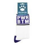 Prowler PWR BTM Power Bottom Socks Gay Pride Statement Sexy Footwear