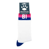 Prowler Bi Socks Bisexual Pride White Cotton Sexy Gay Footwear Gift