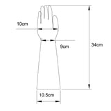 Prowler RED Black Latex Gloves Large Size BDSM Play Bondage Club Wear