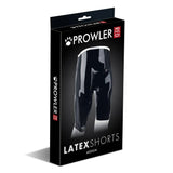 Prowler RED Black Latex Shorts Medium Size Mens Bondage Club Wear