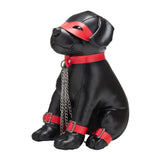 Prowler RED Bondage Puppies Captain Chains Black Leather Puppy Toy