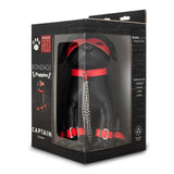 Prowler RED Bondage Puppies Captain Chains Black Leather Puppy Toy