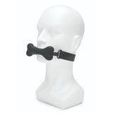 Prowler RED Bone Gag Black Silicone Bit Puppy Play Fetish BDSM