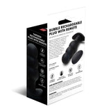Prowler RED Bubble Rechargeable Butt Plug with Remote Control Anal Sex Toy