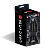 Prowler RED Bullet Butt Plug Classic Black PVC Anal Sex Toy