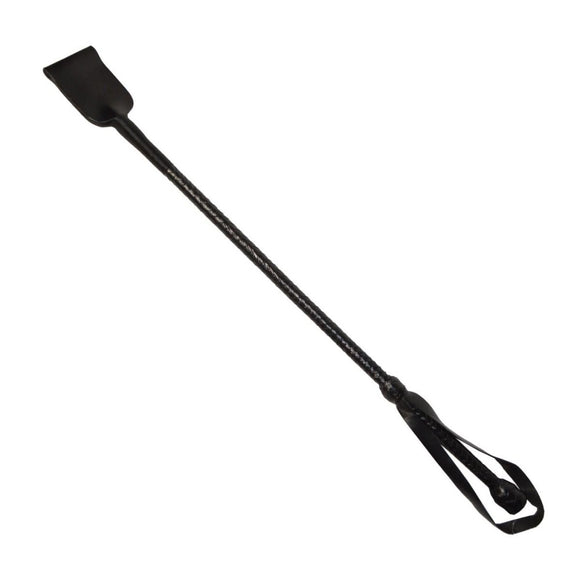 Prowler RED Crop Black Leather Riding Whip Spanking Fetish BDSM Play