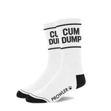 Prowler RED Cum Dump Socks White Cotton Statement Slut Club Wear