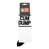 Prowler RED Cum Dump Socks White Cotton Statement Slut Club Wear
