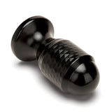 Prowler Red Diamond Texture Butt Plug Black PVC Anal Play Sex Toy