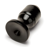 Prowler Red Diamond Texture Butt Plug Black PVC Anal Play Sex Toy