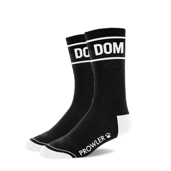 Prowler RED Dom Socks Black Cotton Gay Club BDSM Fashion Wear