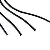 Prowler RED Heavy Duty Flogger Black Leather Whip BDSM Fetish Play