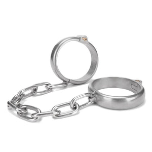 Prowler RED Heavy-Duty Steel Ankle Cuffs Shackles Restraints BDSM Fetish Play