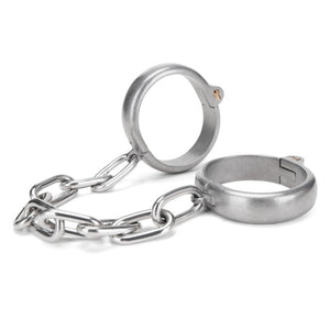 Prowler RED Heavy-Duty Steel Hand Cuffs Shackles Wrist Restraints BDSM Fetish Play