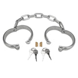 Prowler RED Heavy-Duty Steel Hand Cuffs Shackles Wrist Restraints BDSM Fetish Play