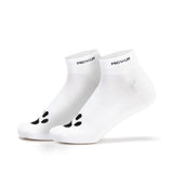Prowler RED Just A Hole Ankle Socks White Cotton Sole Paw Print Gift
